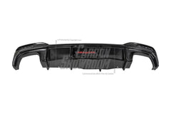 BMW 5 Series M550 540 530 (with M-package bumper, does not fit base model) G30 LCI 2021-ON with Aftermarket Parts - Rear Diffuser Pre-preg Carbon Fiber from TAKD Carbon