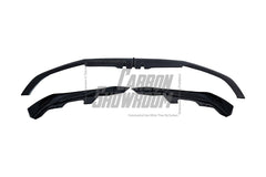 BMW 8 Series 840 (With M-Package Bumper) M850 G14 G15 G16 2018-ON with Aftermarket Parts - AC Style Front Lip Pre-preg Carbon Fiber from TAKD Carbon