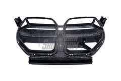 BMW M3/M3C G80/G81 2021 2022 2023 2024 & M4/M4C G82/G83 2021 2022 2023 2024 with Aftermarket Parts - CSL without ACC Sensor & CSL without ACC Sensor Grill Pre-preg Carbon Fiber from TAKD Carbon