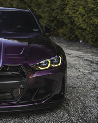 BMW M3/M3C G80/G81 2021 2022 2023 2024 & M4/M4C G82/G83 2021 2022 2023 2024 with Aftermarket Parts - CSL without ACC Sensor & CSL without ACC Sensor Grill Pre-preg Carbon Fiber from TAKD Carbon