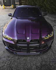 BMW M3/M3C G80/G81 2021 2022 2023 2024 & M4/M4C G82/G83 2021 2022 2023 2024 with Aftermarket Parts - CSL without ACC Sensor & CSL without ACC Sensor Grill Pre-preg Carbon Fiber from TAKD Carbon