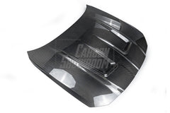 BMW M3 / M3C G80 G81 & M4 / M4C G82 G83 2021 2022 2023 2024 with Aftermarket Parts - Hood Bonnet Double-sided Pre-preg Carbon Fiber from TAKD Carbon