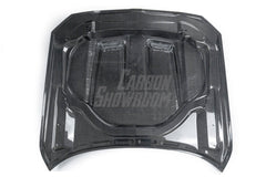 BMW M3 / M3C G80 G81 & M4 / M4C G82 G83 2021 2022 2023 2024 with Aftermarket Parts - Hood Bonnet Double-sided Pre-preg Carbon Fiber from TAKD Carbon