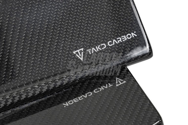 BMW M3/M3C G80/G81 2021-ON & M4/M4C G82/G83 2021 2022 2023 2024 with Aftermarket Parts - V1 Style Side Skirts Pre-preg Carbon Fiber from TAKD Carbon