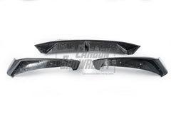 BMW X5 G05 M50i & X/S Drive 40i (with M-Package) Pre-LCI 2019 2020 2021 with Aftermarket Parts - V2 Front Lip Pre-preg Carbon Fiber from TAKD Carbon