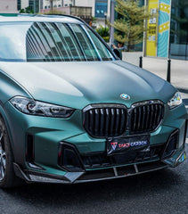 BMW X5 s/x Drive 40i & xDrive 50e (With M-Package, does not fit base model) & M60i G05 LCI 2024-ON with Aftermarket Parts - Front Intake Vents Dry Pre-preg Carbon Fiber from TAKD Carbon