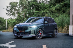 BMW X5 s/x Drive 40i & xDrive 50e (With M-Package, does not fit base model) & M60i G05 LCI 2024-ON with Aftermarket Parts - Front Lip Dry Pre-preg Carbon Fiber from TAKD Carbon
