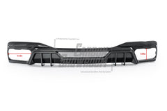 X7 xDrive40i(With M-Package Bumper) xDrive50i M50i M60i G07 2019-ON with Aftermarket Parts - Rear Diffuser & Canards Pre-preg Carbon Fiber from TAKD Carbon