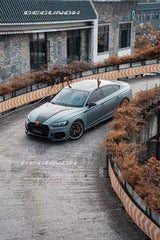 Audi RS5 S5 A5 B9/B9.5 2017 2018 2019 2020 2021 2022 2023 2024 with Aftermarket Parts - Hood Bonnet Pre-preg Carbon Fiber from TAKD Carbon