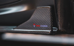 BMW 8 Series M850 840 G16 2018 2019 2020 2021 2022 2023 2024 with Aftermarket Parts - V1 Style Side Skirts Pre-preg Carbon Fiber from TAKD Carbon