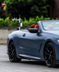 BMW 8 Series 840i M850 G14 G15 G16 2018-ON with Aftermarket Parts - AC Style Side Skirts Pre-preg Carbon Fiber from TAKD Carbon