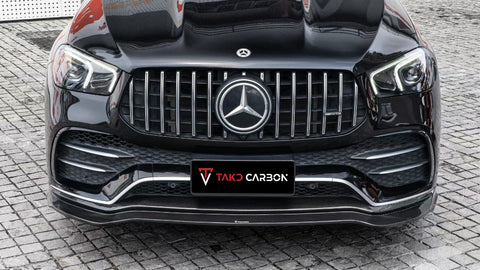 Mercedes Benz GLE-Class AMG GLE53 W167 2019-ON with Aftermarket Parts - Front Lip Dry Pre-preg Carbon Fiber from TAKD Carbon
