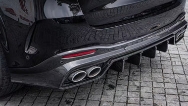 Mercedes Benz GLE-Class AMG GLE53 GLE63S W167 2019-ON with Aftermarket Parts - Rear Diffuser Dry Pre-preg Carbon Fiber from TAKD Carbon