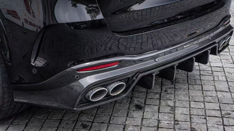 Mercedes Benz GLE-Class AMG GLE53 GLE63S W167 2019-ON with Aftermarket Parts - Rear Diffuser Dry Pre-preg Carbon Fiber from TAKD Carbon