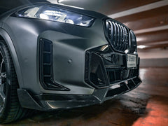 BMW X5 G05 M50i & X/S Drive 40i (with M-Package) Pre-LCI 2019 2020 2021 with Aftermarket Parts - Front Lip Pre-preg Carbon Fiber from TAKD Carbon