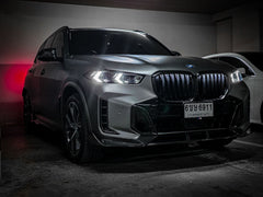 BMW X5 G05 M50i & X/S Drive 40i (with M-Package) Pre-LCI 2019 2020 2021 with Aftermarket Parts - Front Lip Pre-preg Carbon Fiber from TAKD Carbon