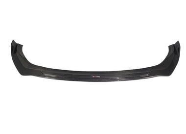Mercedes Benz C-Class AMG C43 C300 (with sport package) W205 Sedan Facelift 2019 2020 2021 with Aftermarket Parts - Front Lip Dry Pre-preg Carbon Fiber from TAKD Carbon