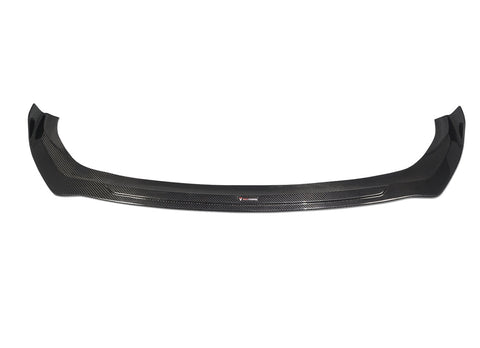 Mercedes Benz C-Class AMG C43 C300 (with sport package) W205 Sedan Facelift 2019 2020 2021 with Aftermarket Parts - Front Lip Dry Pre-preg Carbon Fiber from TAKD Carbon