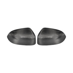 BMW X5 G05 & X6 G06 s/x Drive40/e (Fits Both Pre-LCI & LCI) (Fits Both Left Hand Drive & Right Hand Drive) 2020-ON with Aftermarket Parts - Replacement Mirror Caps Dry Pre-preg Carbon Fiber from TAKD Carbon