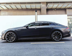Mercedes Benz AMG GT43 GT50 GT53 X290 2021-ON with Aftermarket Parts - Carbon Fiber Side Skirts from TAKD Carbon