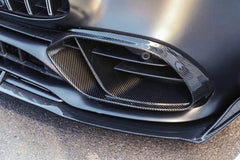 Mercedes Benz AMG GT43 GT50 GT53 X290 2021-2023 with Aftermarket Parts - Carbon Fiber Front Intake Cover from TAKD Carbon