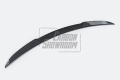 BMW 4 M50 / e Drive 40 (with M-package bumper, does not fit base model) G26 2022 2023 2024 & 4 Series Gran Coupe M440i 430i (with M-package bumper, does not fit base model) G26 2022 2023 2024 with Aftermarket Parts - Rear Spoiler Pre-preg Carbon Fiber from TAKD Carbon