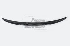 BMW 4 M50 / e Drive 40 (with M-package bumper, does not fit base model) G26 2022 2023 2024 & 4 Series Gran Coupe M440i 430i (with M-package bumper, does not fit base model) G26 2022 2023 2024 with Aftermarket Parts - Rear Spoiler Pre-preg Carbon Fiber from TAKD Carbon