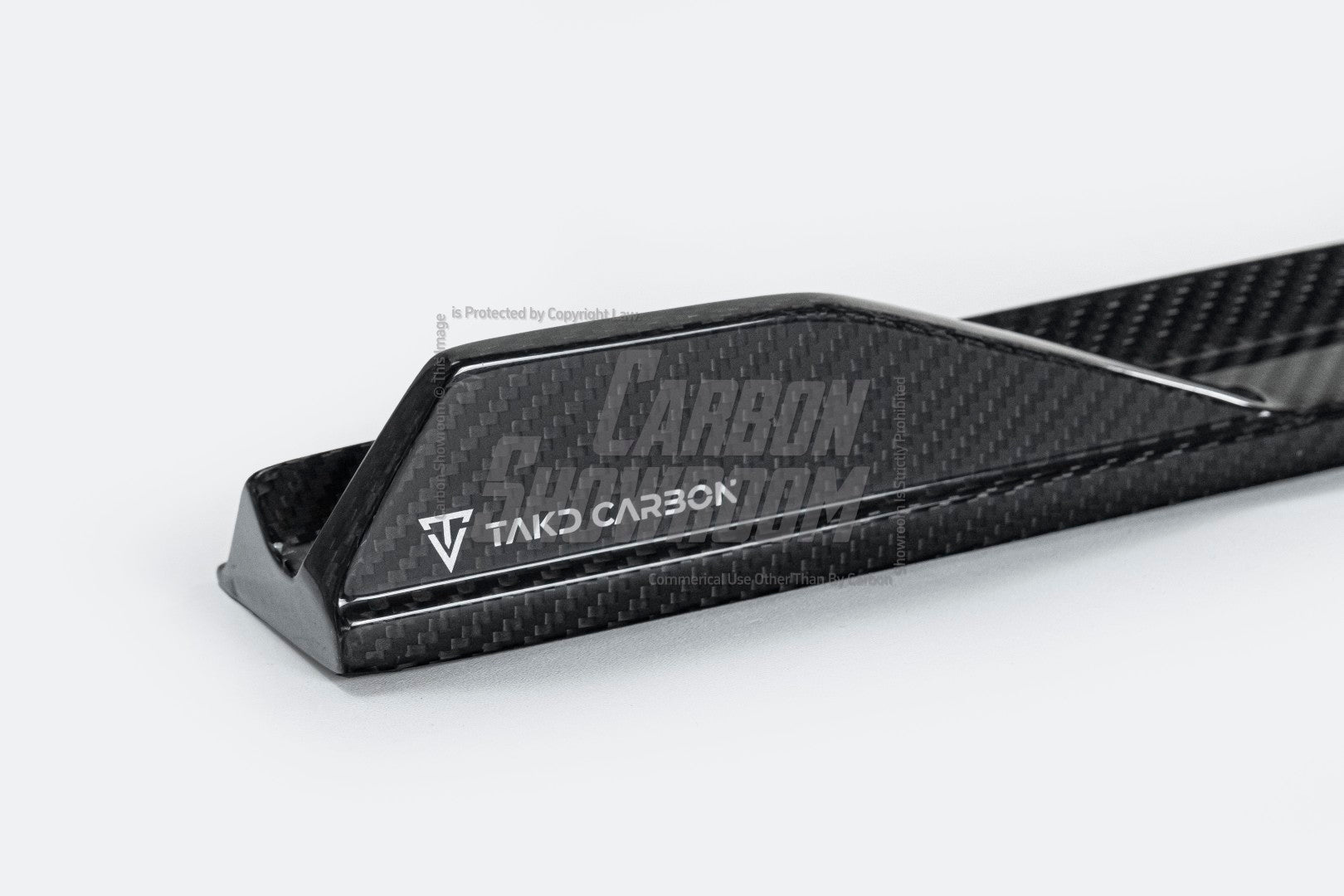 Mercedes Benz C-Class C63/C63S W205 (fits both Pre-Facelift & Facelift) W205 2015 2016 2017 2018 2019 2020 2021 with Aftermarket Parts - V1 Side Skirts Pre-preg Carbon Fiber from TAKD Carbon