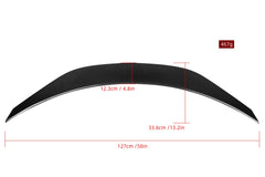 Mercedes Benz C-Class C63S C63 C43 AMG C450 C300 W205 Sedan 2015 2016 2017 2018 2019 2020 2021 with Aftermarket Parts - V2 Rear Lip Spoiler Dry Pre-preg Carbon Fiber from TAKD Carbon