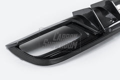 TAKD Carbon Dry Carbon Fiber Rear Diffuser & Rear Canards for Mercedes Benz C Class W205 C63 C63S 2019-ON Sedan 4 Door - Performance SpeedShop