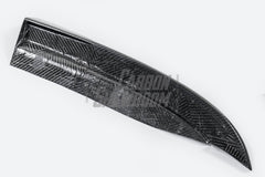 TAKD Carbon Dry Carbon Fiber Rear Diffuser & Rear Canards for Mercedes Benz C Class W205 C63 C63S 2019-ON Sedan 4 Door - Performance SpeedShop