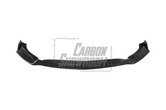 Mercedes Benz CLA45 CLA45S C118 2020 2021 2022 2023 2024 with Aftermarket Parts - V2 Style Front Lip Pre-preg Carbon Fiber from TAKD Carbon
