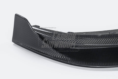 Porsche Panamera 971.2 RWD/Base/4/4S (without sport design bumper) 2017 2018 2019 2020 2021 2022 2023 with Aftermarket Parts - V1 Front Lip Pre-preg Carbon Fiber from TAKD Carbon