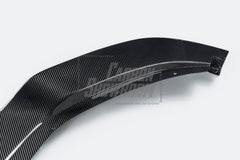 Porsche Panamera 971.2 RWD/Base/4/4S (without sport design bumper) 2017 2018 2019 2020 2021 2022 2023 with Aftermarket Parts - V1 Front Lip Pre-preg Carbon Fiber from TAKD Carbon