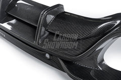 Porsche Panamera 4 & 4S & Turbo 971 (fits both pre-facelift & facelift) 2017-ON with Aftermarket Parts - Rear Diffuser Pre-preg Carbon Fiber from TAKD Carbon