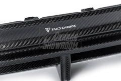 Porsche Panamera 4 & 4S & Turbo 971 (fits both pre-facelift & facelift) 2017-ON with Aftermarket Parts - Rear Diffuser Pre-preg Carbon Fiber from TAKD Carbon