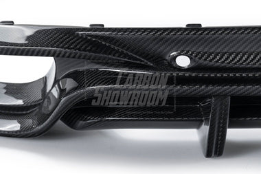 Porsche Panamera 4 & 4S & Turbo 971 (fits both pre-facelift & facelift) 2017-ON with Aftermarket Parts - Rear Diffuser Pre-preg Carbon Fiber from TAKD Carbon