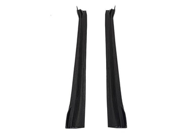 Tesla Model 3 / Performance 2017-2023 with Aftermarket Parts - Pre-preg Carbon Fiber Side Skirts from TAKD Carbon