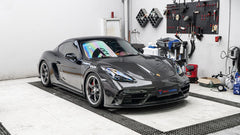 Porsche 718 Cayman / Boxster / GTS / GT4 / Spyder 2017 2018 2019 2020 2021 2022 2023 2024 with Aftermarket Parts - Pre-preg Carbon Fiber Front Fenders from TAKD Carbon