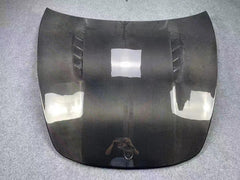 Porsche Panamera & 4 & 4S & GTS & Turbo & Turbo S 971 2017 2018 2019 2020 with Aftermarket Parts - Hood Bonnet Double-sided Pre-preg Carbon Fiber from TAKD Carbon