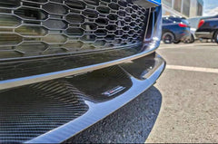 BMW 8 Series 840i (With M-Package Bumper) M850i G14 G15 G16 2018-ON with Aftermarket Parts - V2 Style Carbon Fiber Front Lip from TAKD Carbon