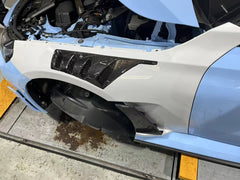 BMW M2 / M2C G87 2023-ON with Aftermarket Parts - Pre-preg Carbon Fiber Front Fenders from TAKD Carbon