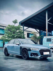 Audi S4 A4 B9.5 2020-ON with Aftermarket Parts - Front Fenders Pre-preg Carbon Fiber from TAKD Carbon