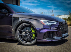 Audi S4 A4 B9.5 2020-ON with Aftermarket Parts - Front Fenders Pre-preg Carbon Fiber from TAKD Carbon