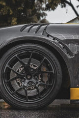 TAKD Carbon Dry Carbon Fiber Front Fenders for Porsche 718 Boxster / Cayman - Performance SpeedShop