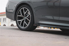 BMW 5 series M550 540 530 G30 (fits both Pre-LCI & LCI) 2017 2018 2019 2020 2021 2022 2023 2024 with Aftermarket Parts - Side Skirts Pre-preg Carbon Fiber from TAKD Carbon