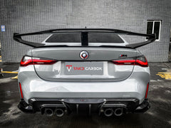 TAKD Carbon Fiber Extreme Rear GT Wing for BMW M4 G82 2021-ON - Performance SpeedShop