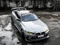 TAKD Carbon Fiber Front Bumper Canards for BMW M3 G80 & M4 G82 G83 2021-ON - Performance SpeedShop