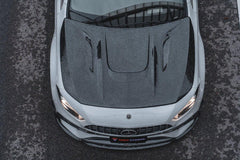 Mercedes Benz CLA-Class CLA45/CLA35/CLA250 C118 2020-ON & A-Class A45/A35/A250/A220 W177 2019-ON with Aftermarket Parts - Hood Pre-preg Carbon Fiber from TAKD Carbon