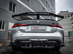 TAKD Carbon Fiber Rear Diffuser & Canards for BMW M4 G82 G83 2021-ON - Performance SpeedShop